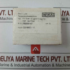 111.10.63 Pressure Gauge 28 Kg/Cm2 & 400 Psi Wika