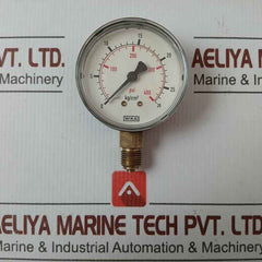 111.10.63 Pressure Gauge 28 Kg/Cm2 & 400 Psi Wika