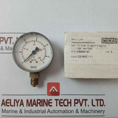 111.10.63 Pressure Gauge 28 Kg/Cm2 & 400 Psi Wika