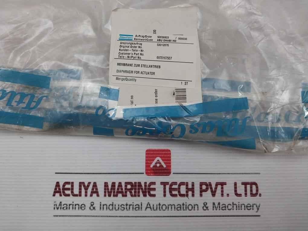 11168.2 Diaphragm For Actuator 6970167937 Fisher