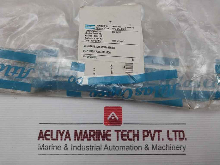11168.2 Diaphragm For Actuator 6970167937 Fisher