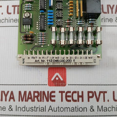 112.046.030.200 E Engine Control Position Pcb Module Sulzer 10V