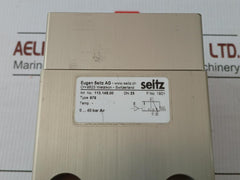 113.148.00 Pneumatic Actuated Air Valve 0-40 Bar Seitz