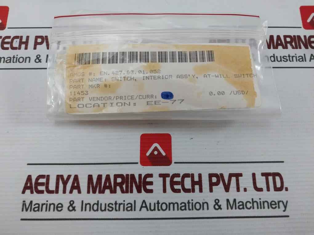 11453 Switch Interior Assembly