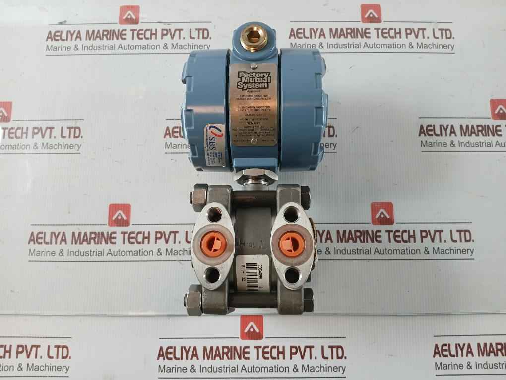 1151 Dp3S22B1L4 Pressure Transmitter Rosemount