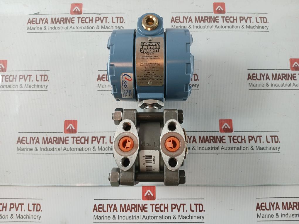 1151 Dp3S22B1L4 Pressure Transmitter Rosemount