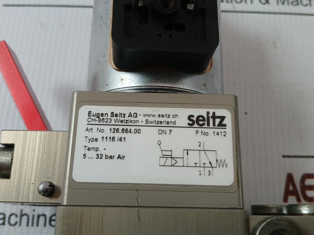118.156.024N Eugen Seitz 24V Dc Solenoid Valve