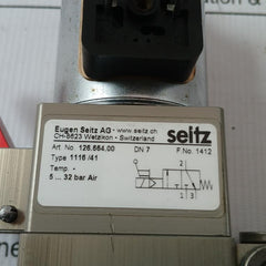 118.156.024N Eugen Seitz 24V Dc Solenoid Valve