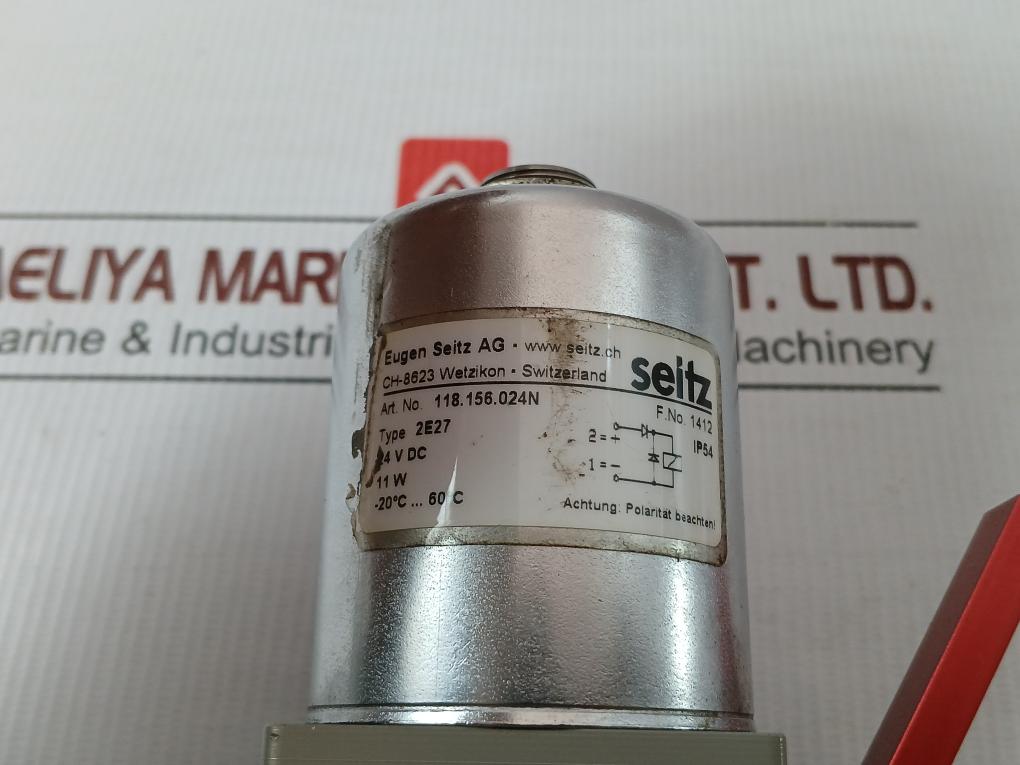 118.156.024N Eugen Seitz 24V Dc Solenoid Valve