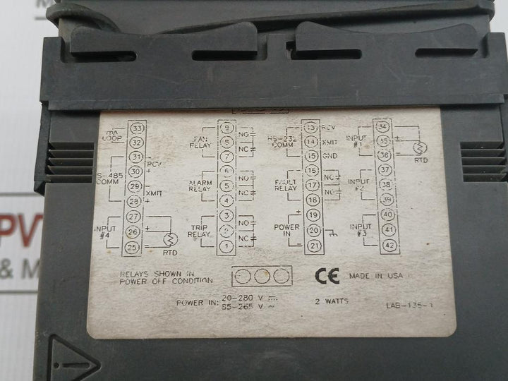 118L-4-p-a-m Temperature Monitor 20-280V Qualitrol