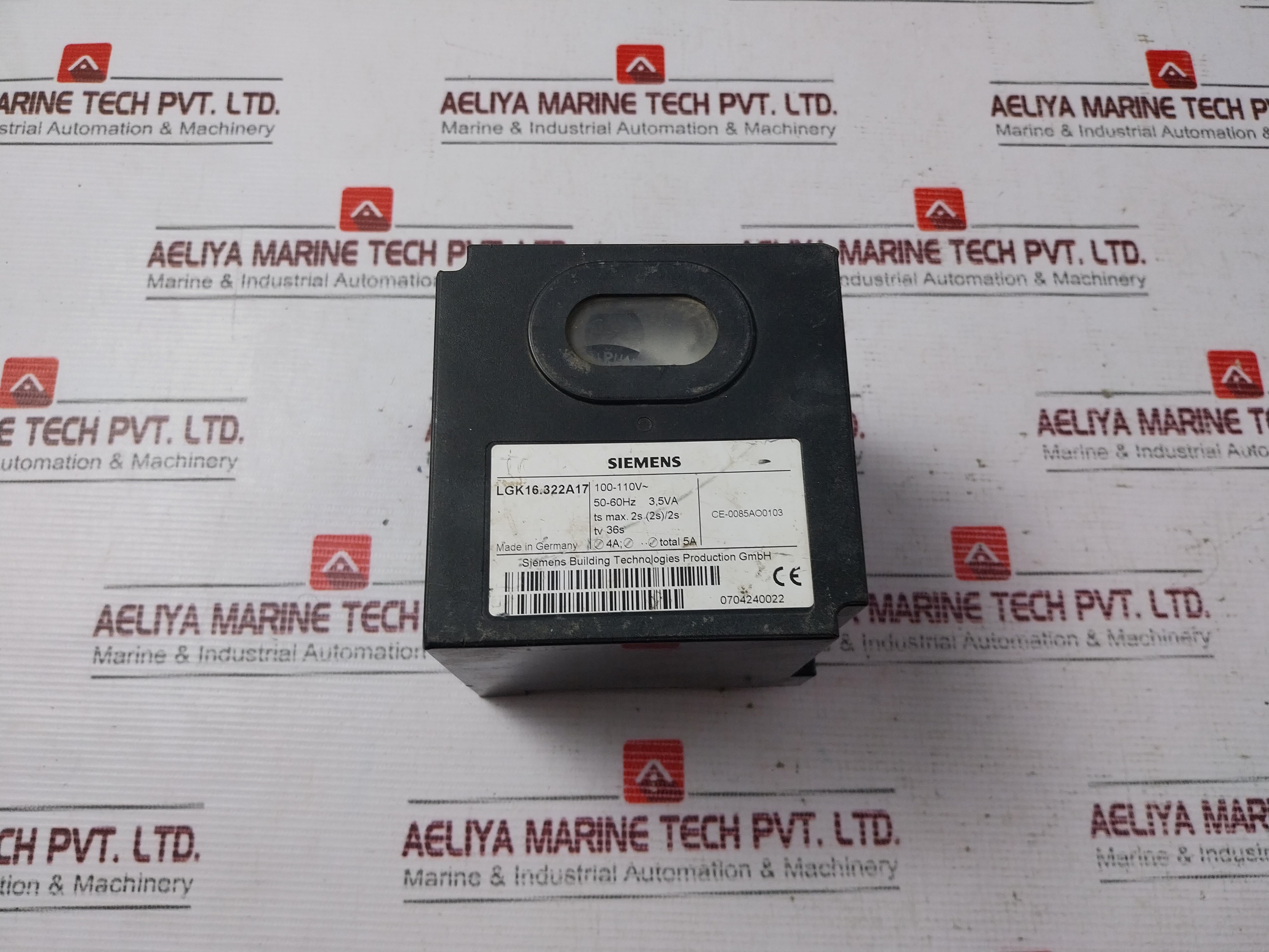 Siemens Lgk16.322A17 Burner Sequence Controller 100-110V 50-60Hz