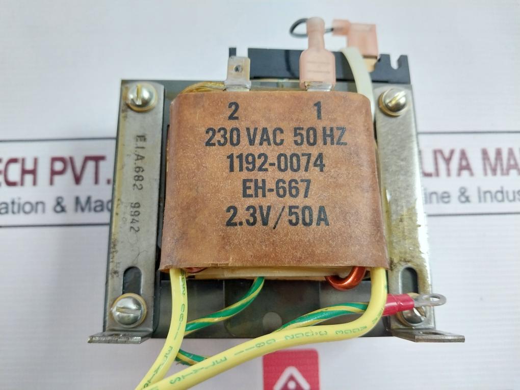 1192-0074 Current Transformer E.I.A.682 230Vac 50Hz 2.3V/50A 0.7A