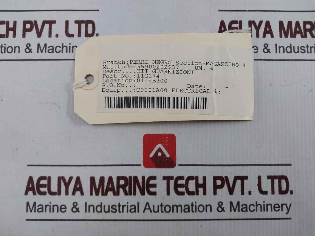 11G174 Gasket Kit 95900202937 C9001A00 P/N 617174