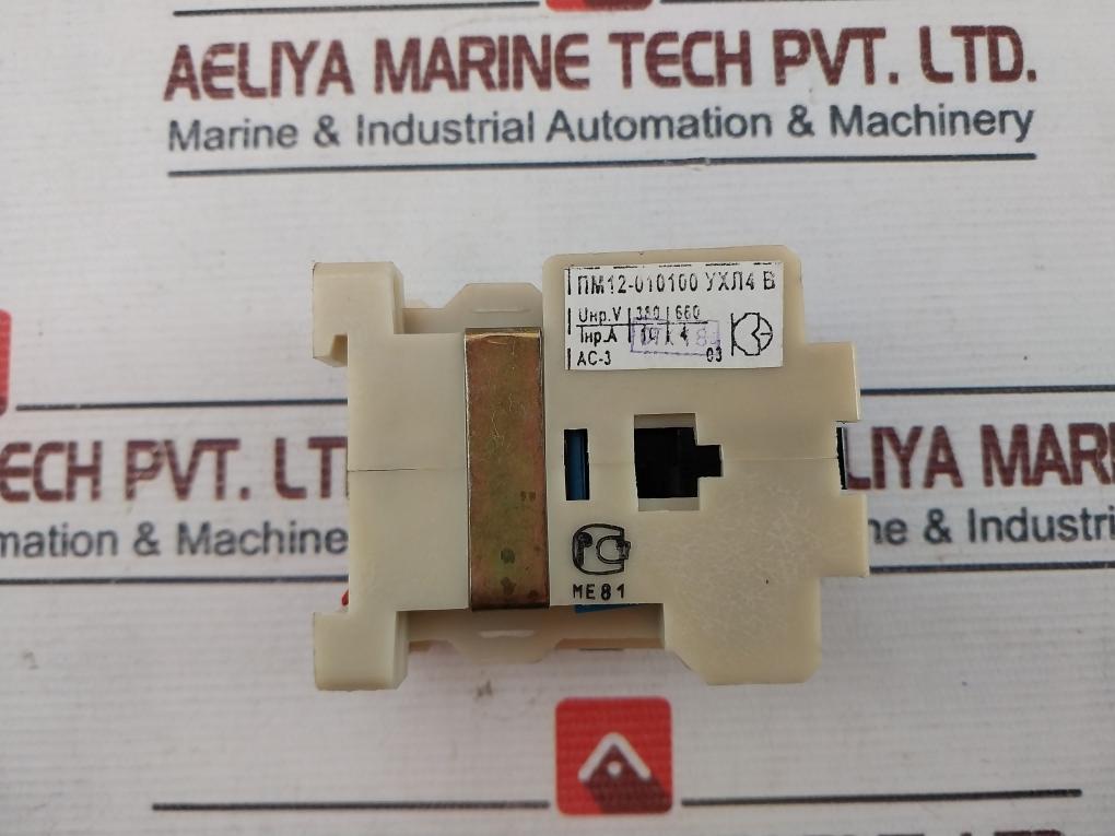 Пм12-010100 Ухл 4б Contactor 220V 50Hz