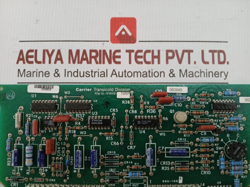 12-01058-10Rp Timing And Current Control Pcb Card Carrier Transicold