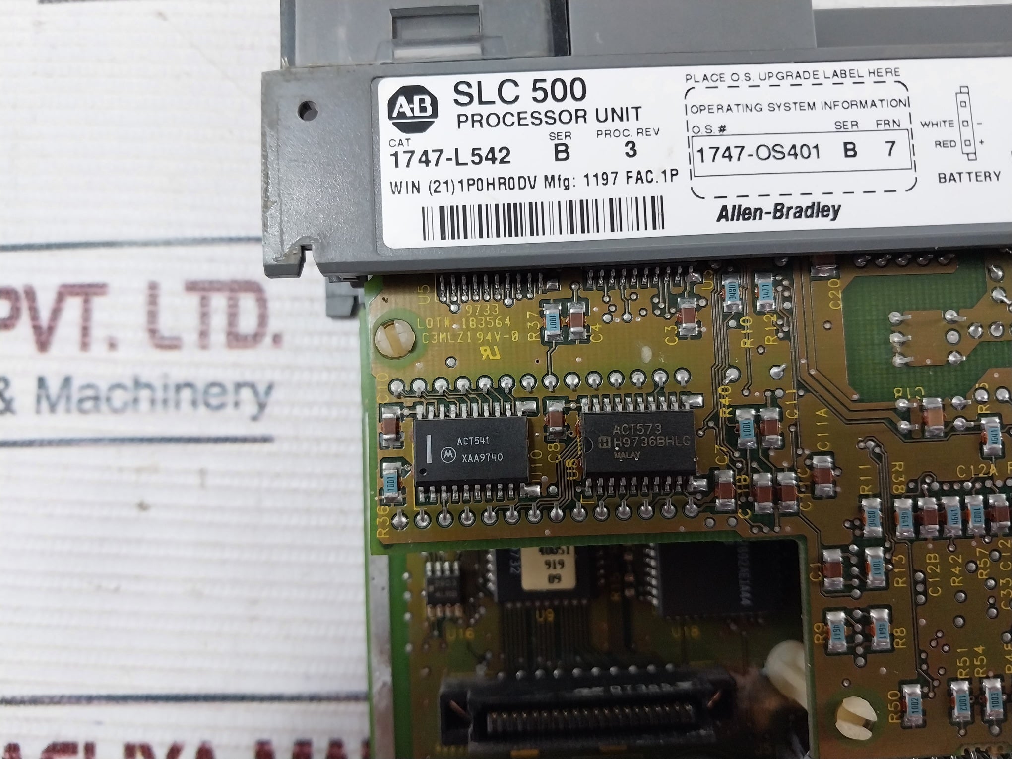 Allen-bradley 1747-l542 Cpu Processor Unit