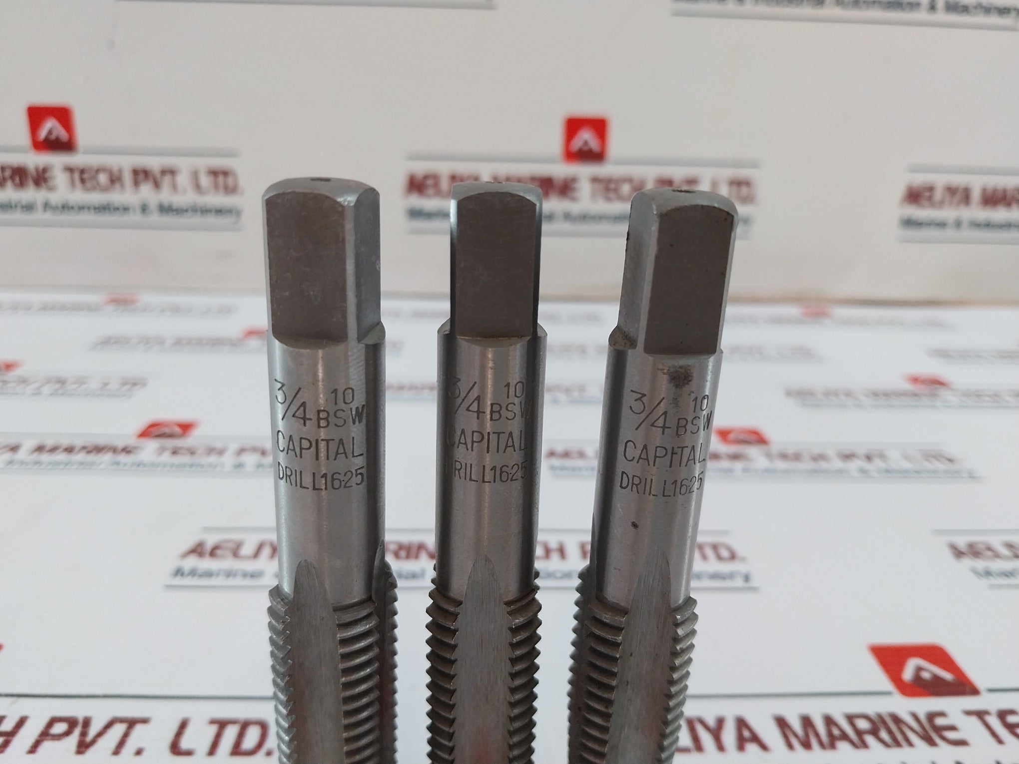 Capital 3/4 X 10 Bsw Threading Taps Set