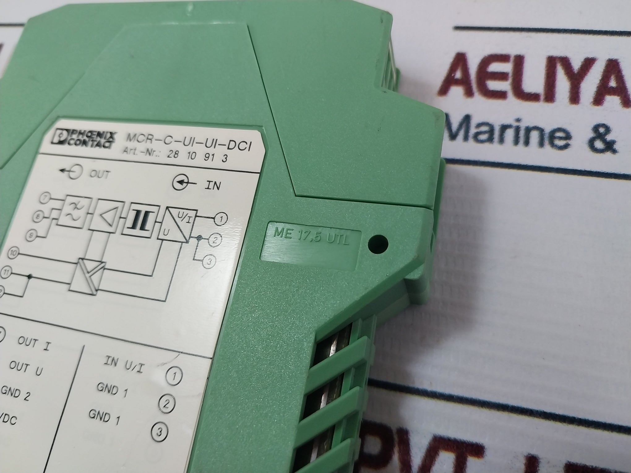Phoenix Contact Mcr-c-ui-ui-dci Signal Conditioner Converter 18-31.2 Vdc 60Ma