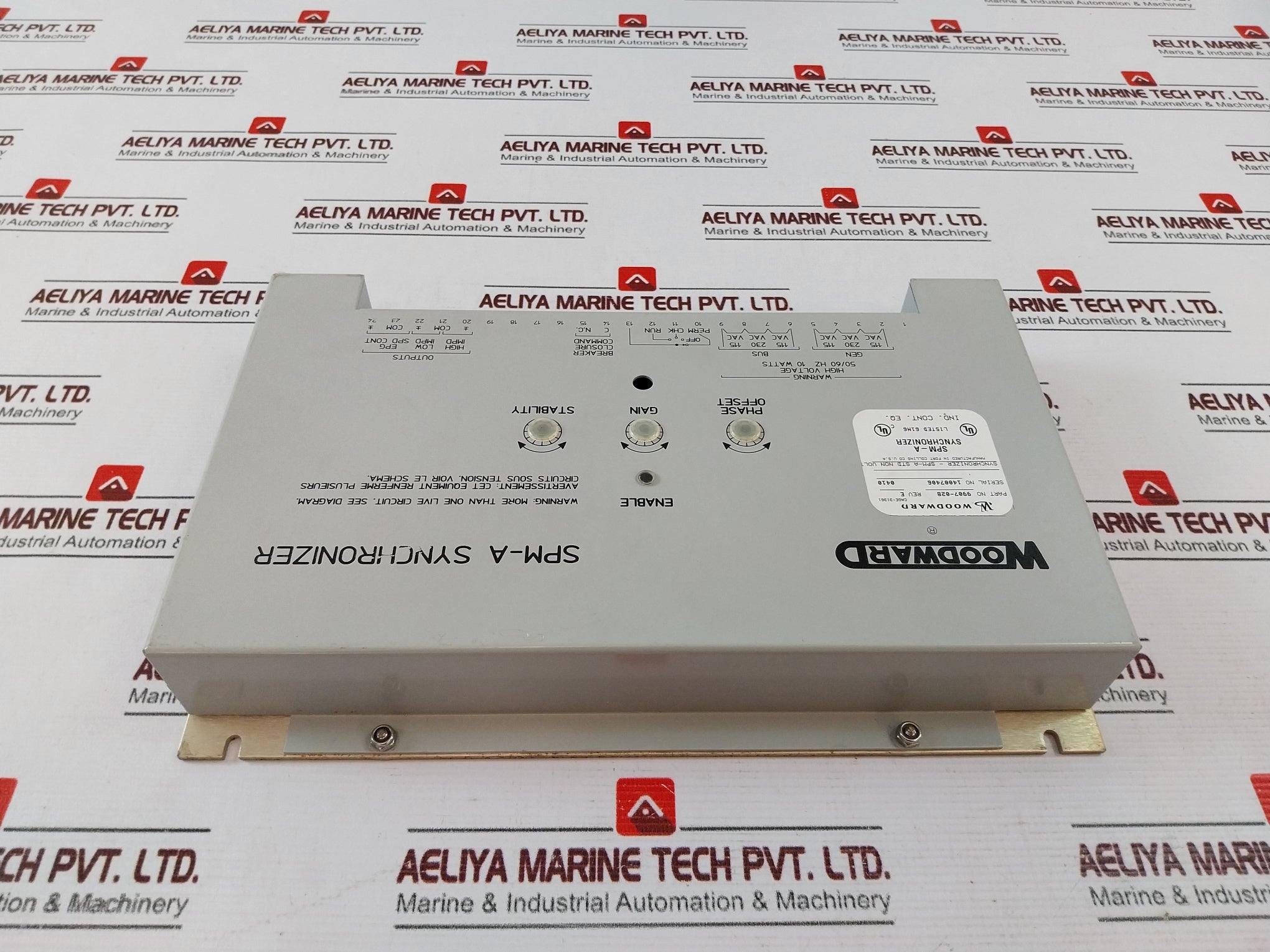 Woodward 9907-028 Spm-a Synchronizer 230Vac 50/60Hz