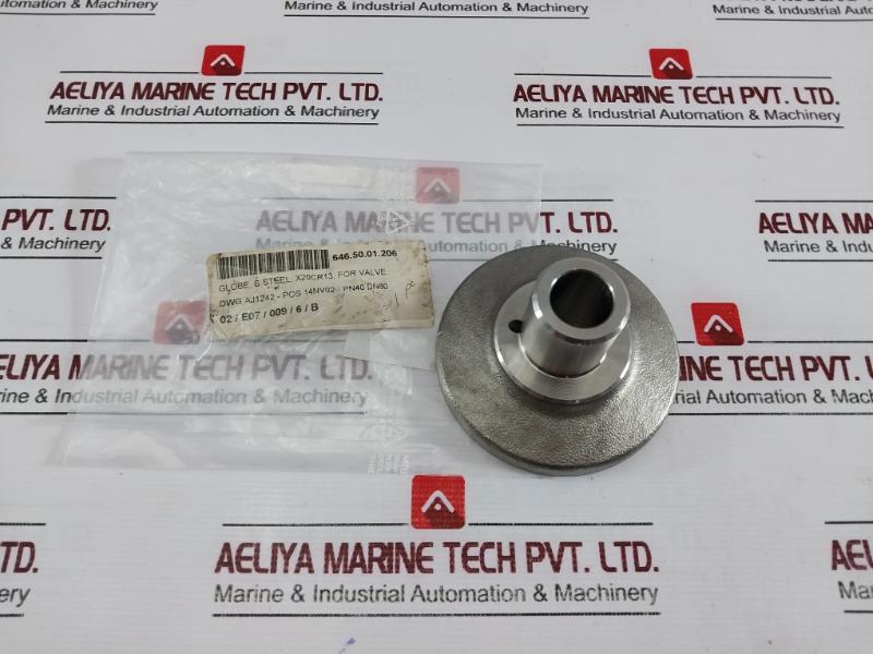 121.3100 34 AA Globe Stainless Steel Pin for Valves POS 14NV02-PN40 DN80