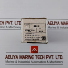 1222-2 Toggle Single-pole Ac Quiet Switch 120V-277Vac 20A