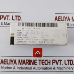 1222-2 Toggle Single-pole Ac Quiet Switch 120V-277Vac 20A