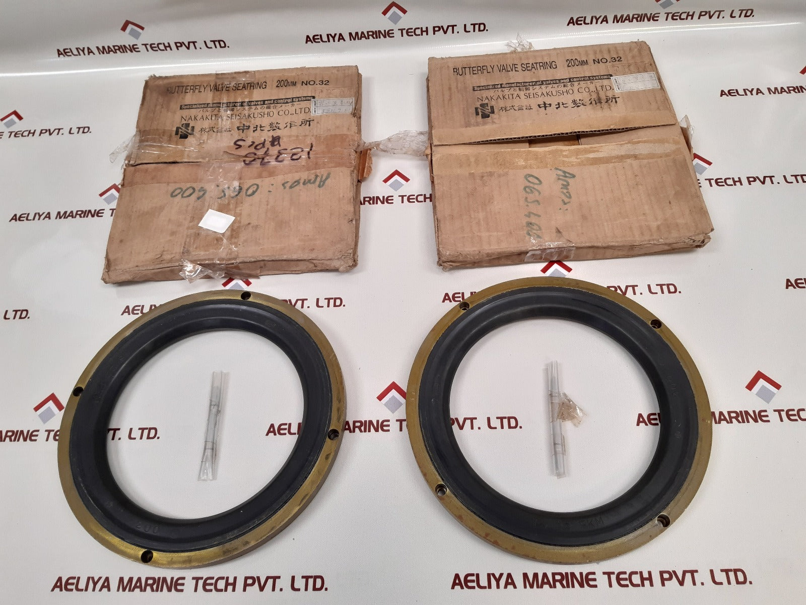Nakakita Seisakusho Ts 22 Butterfly Valve Seat Ring.200Mm
