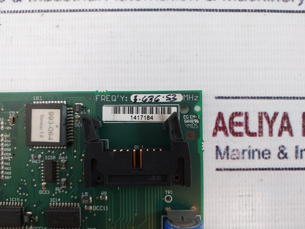 124-206 394-206-005A Printed Circuit Board Rev.06 94V0 828M100 U1/U2