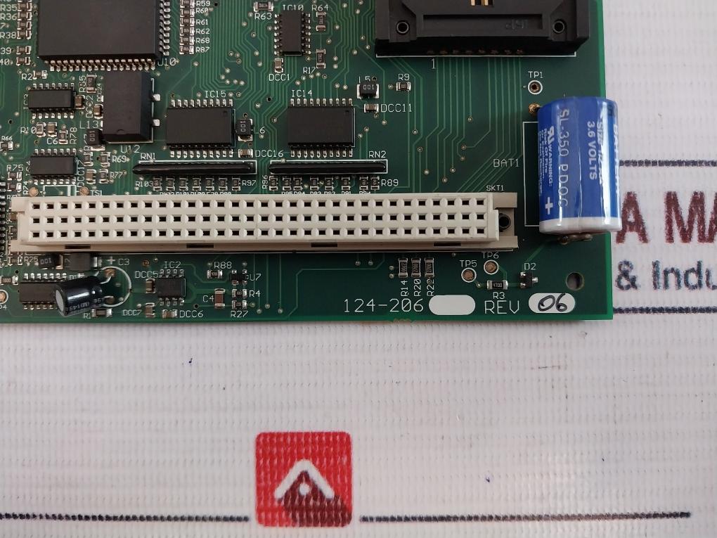 124-206 394-206-005A Printed Circuit Board Rev.06 94V0 828M100 U1/U2