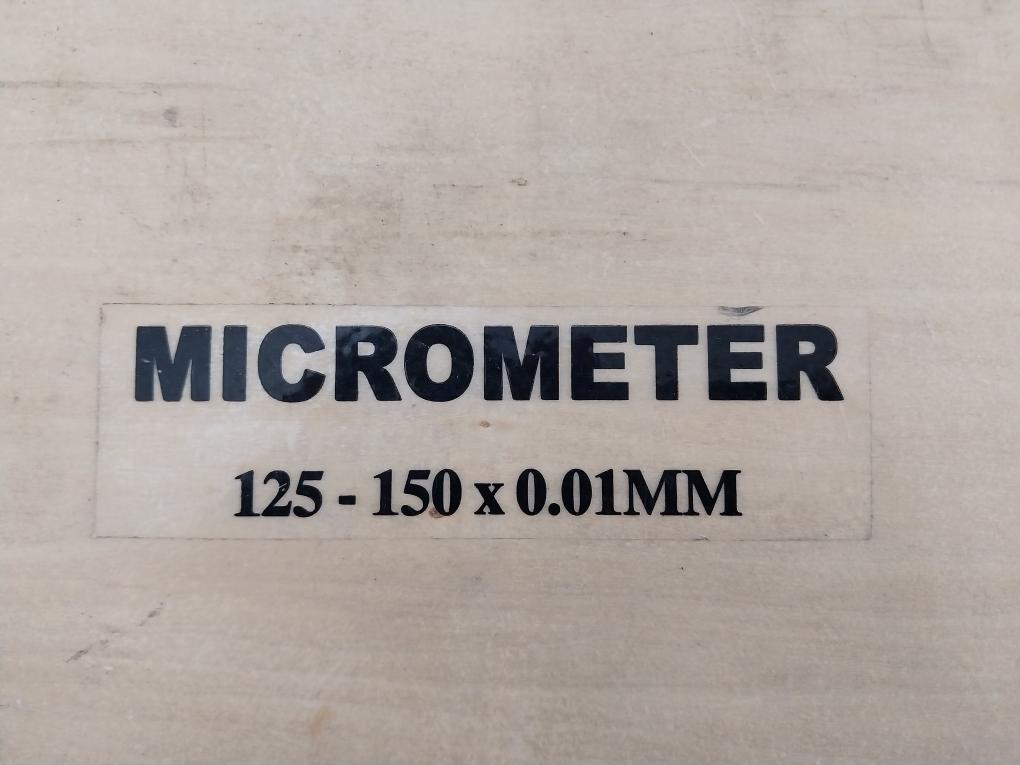 125-150X0.01Mm Micrometer Set 125-150Mm 0-45
