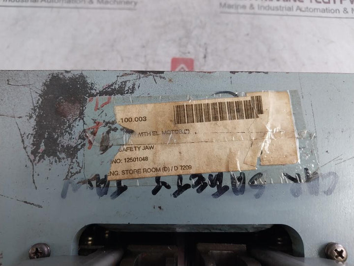 12501048 Car Safety Jaw For Elevator With Electric Motor 9904-062 Dk9906063