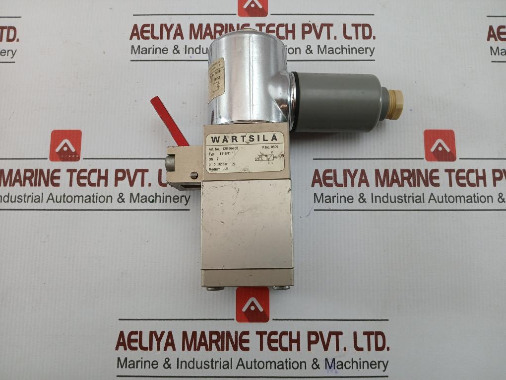126 664 00 Pneumatic Solenoid Valve 1116/41 Wartsila