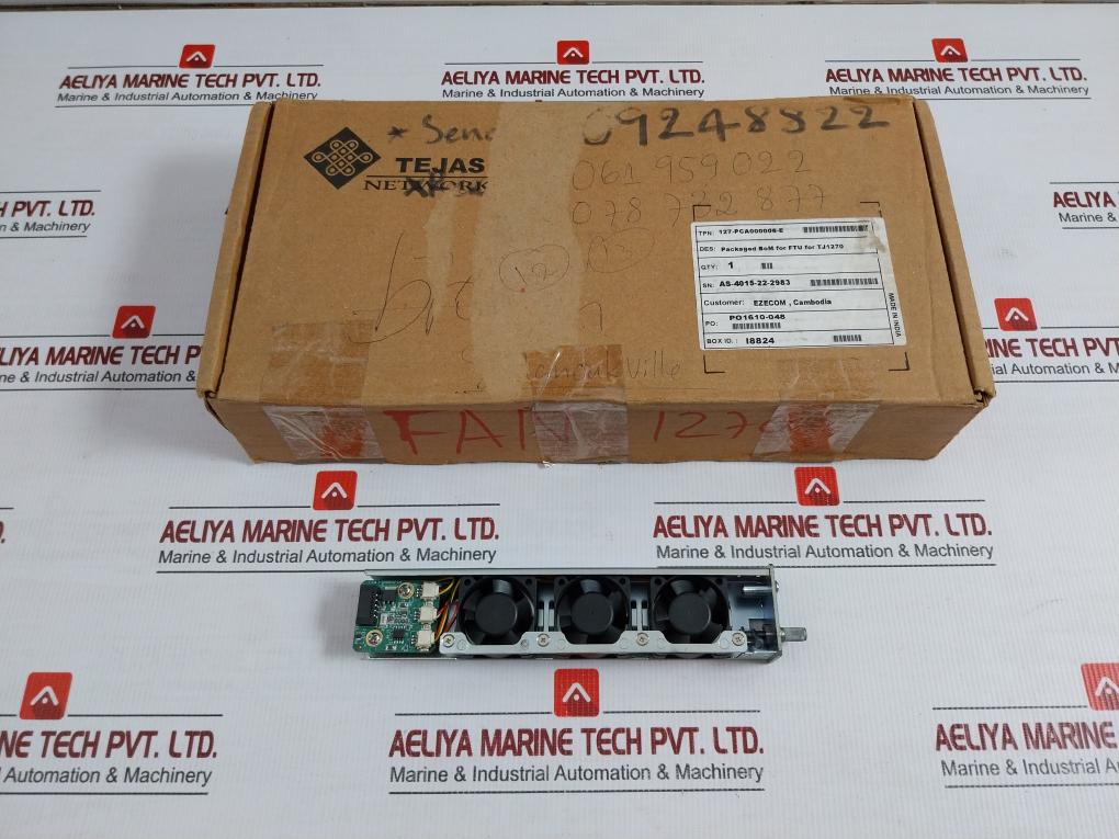 127-pca000006-e Fan Tray Unit Dc12V Revision 1 Tejas Network