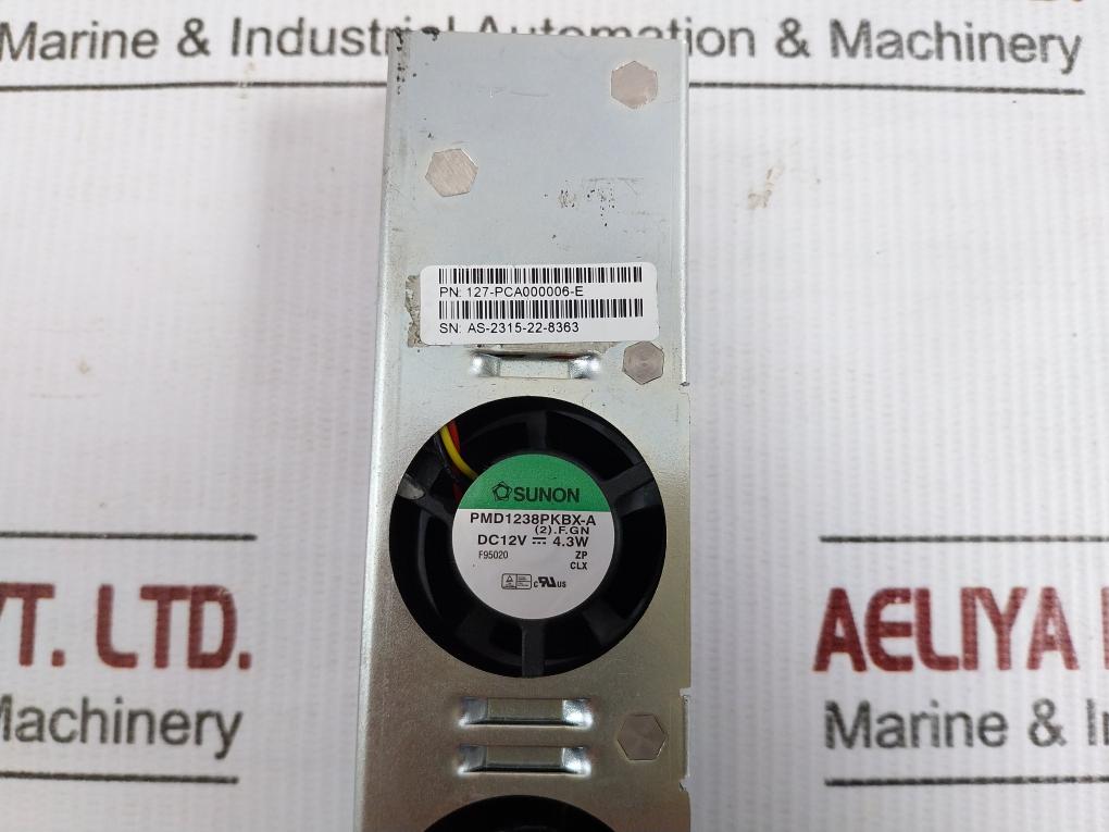 127-pca000006-e Fan Tray Unit Dc12V Revision 1 Tejas Network