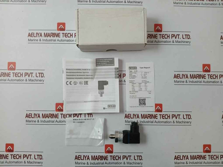 12718115 Pressure Sensor Transmitter Power Supply Wika 8-30 V 25 Ma