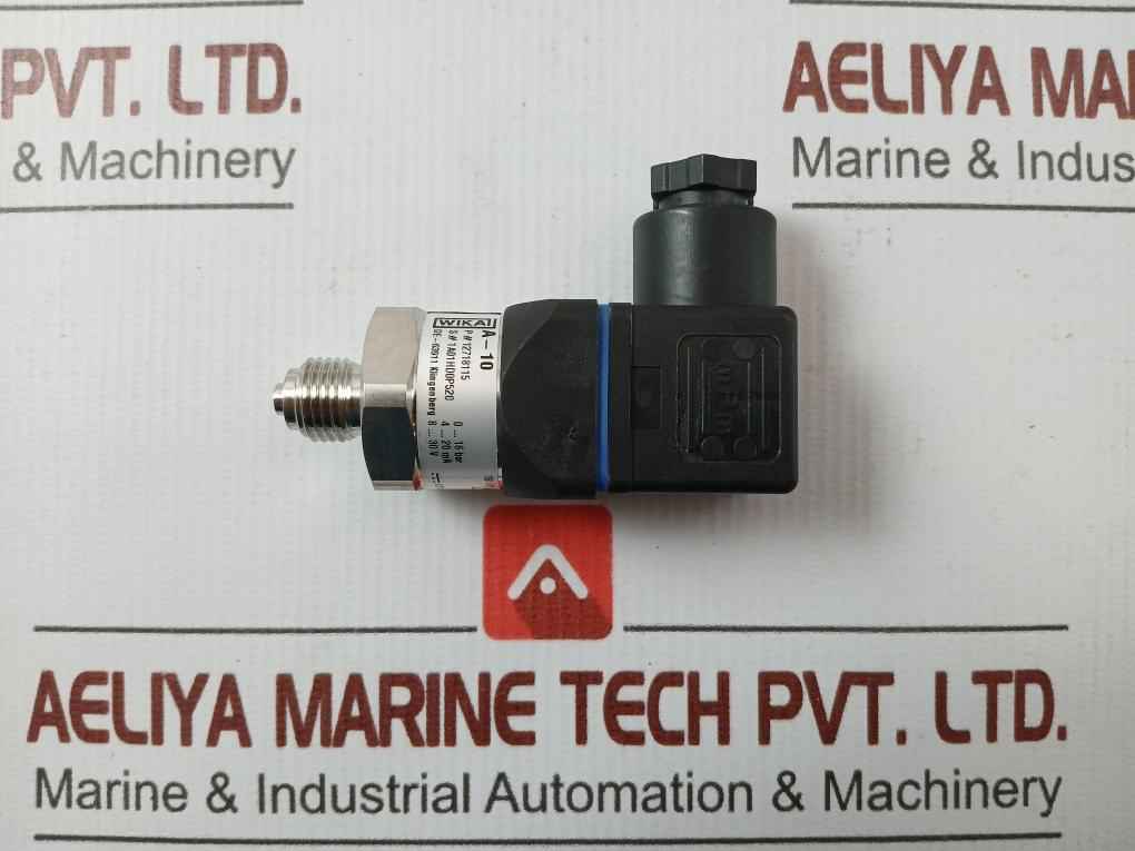 12718115 Pressure Sensor Transmitter Power Supply Wika 8-30 V 25 Ma