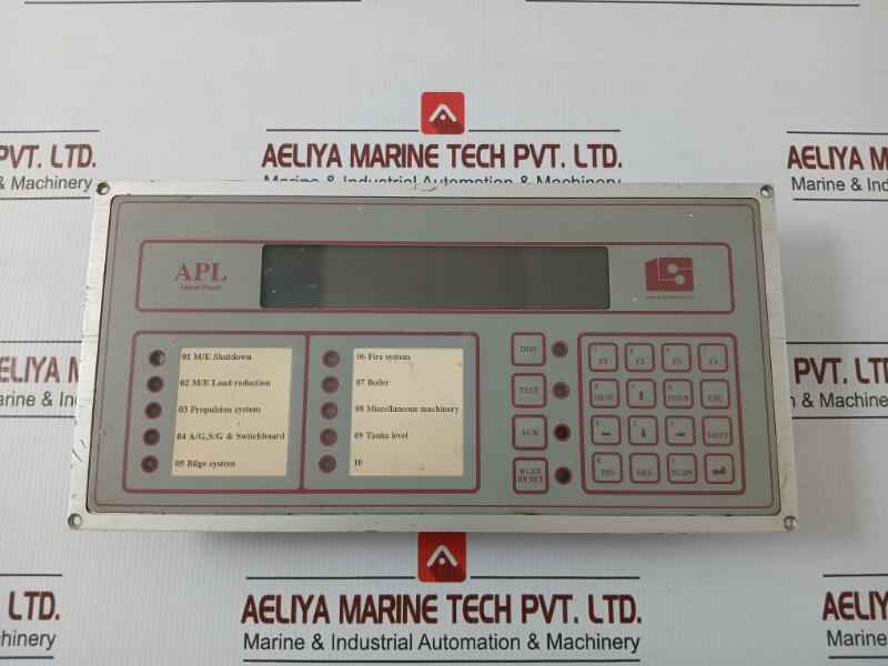 1284-002 Lanng & Stelman Apl Alarm Panel