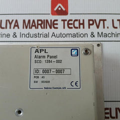 1284-002 Lanng & Stelman Apl Alarm Panel