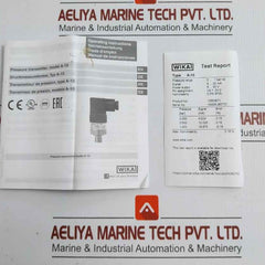 12850871 A-10 Pressure Transmitter 8..30 V Dc / 25 Ma Wika