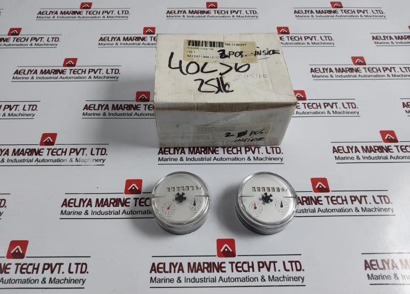 12871 Roller Counter Stainless Steel Cold Water Meter 705.11.50.017