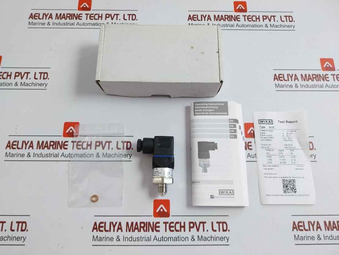 12912272 Pressure Transmitter 4...20 Ma 8..30 V Wika