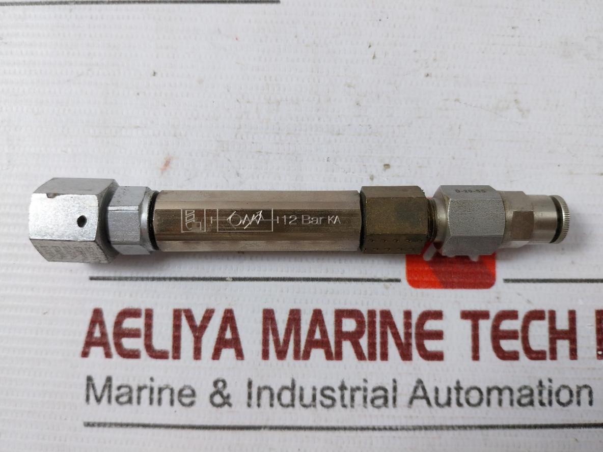 12 Bar Ka Check Valve D-20-ss