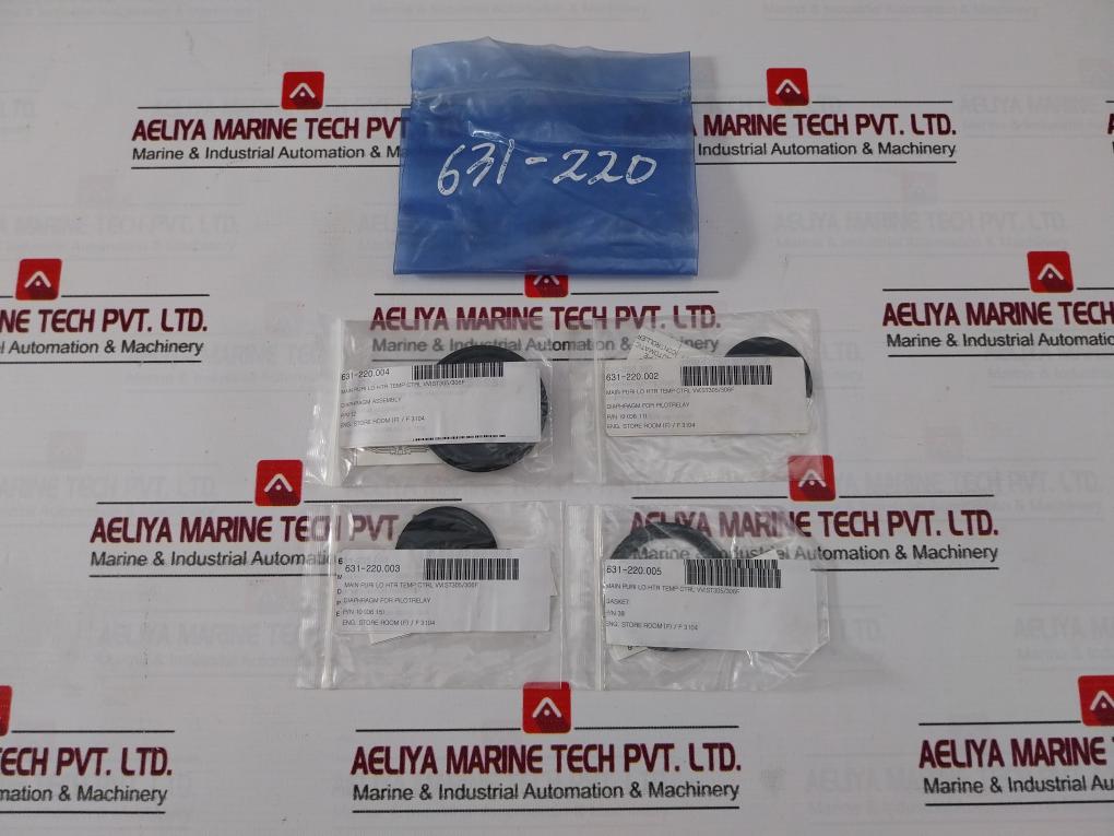 12 Diaphragm Assembly For Pilotrelay Rubber &amp; Cloth Kit 631-220.003