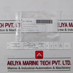 12 Diaphragm Assembly For Pilotrelay Rubber &amp; Cloth Kit 631-220.003