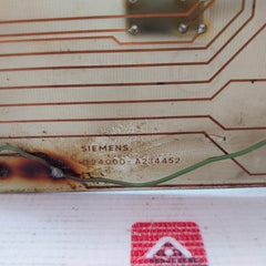 Siemens G24000-a234452 Printed Circuit Board