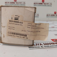 Mead Fluid Dynamics C2-4Dcd Block And Solenoid Valve 24Vdc 6.5W