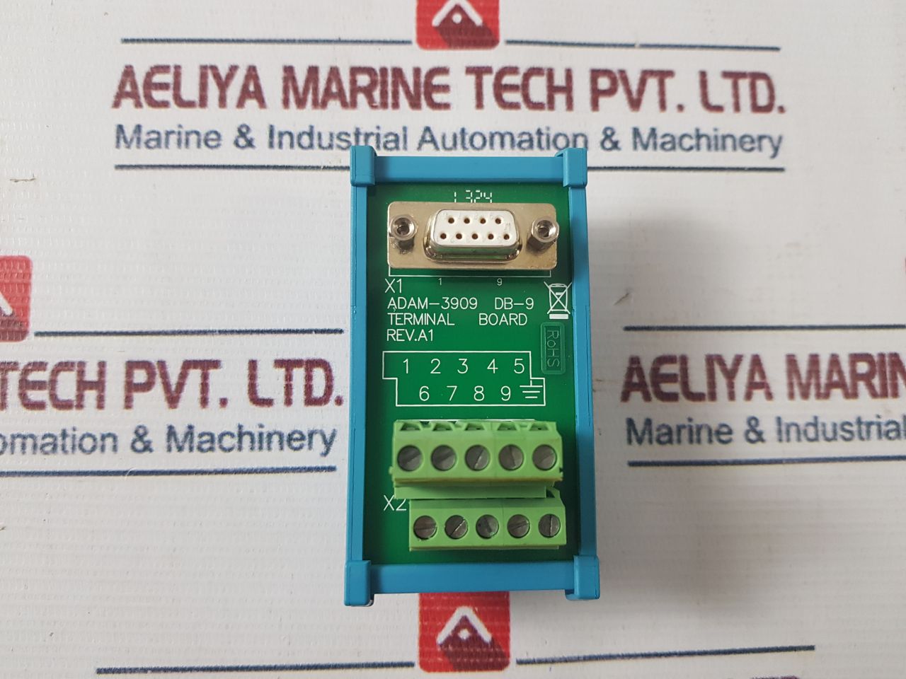 Advantech Adam-3909 Din-rail Mounting Screw Terminal Module Dm09-ap02