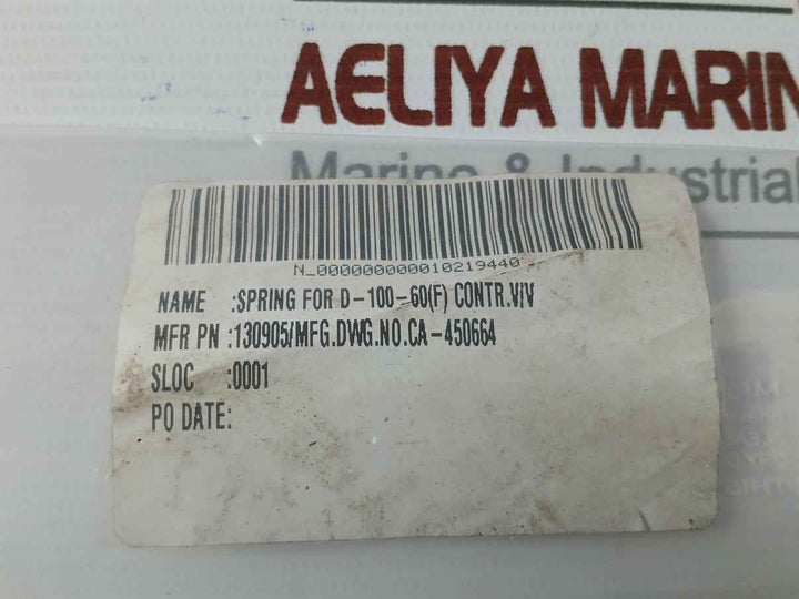 130905 Carbon Steel Clutch Spring Ca-450664