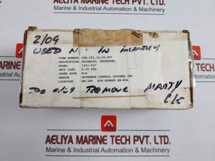 1324-521Dc A Shutdown Solenoid Valve 24Vdc