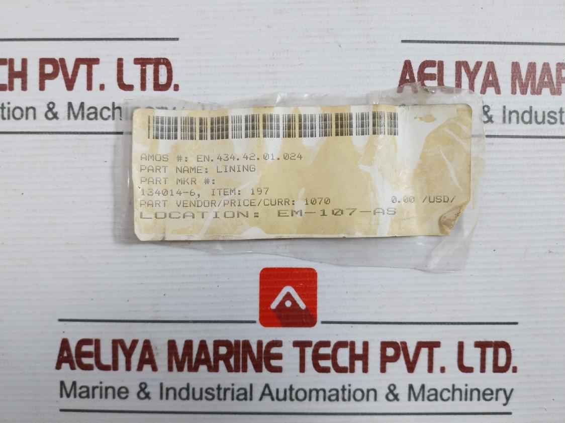 134014-6 Brake Lining Us-2010